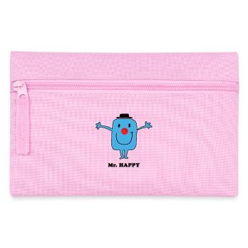 Herr glücklich - Federtasche - Rosa - Vorne