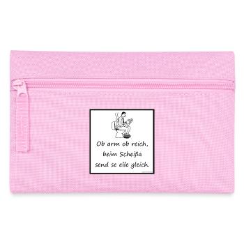All the same - Pencil Case - pink - Front