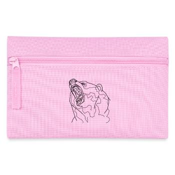 Bär - Federtasche - Rosa - Vorne