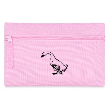 Gans - Federtasche - Rosa - Vorne