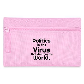 politique - Trousse - rose - Devant
