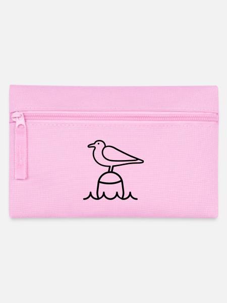Möwe Moin - Federtasche - Rosa