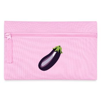 aubergine - Pencil Case - pink - Front