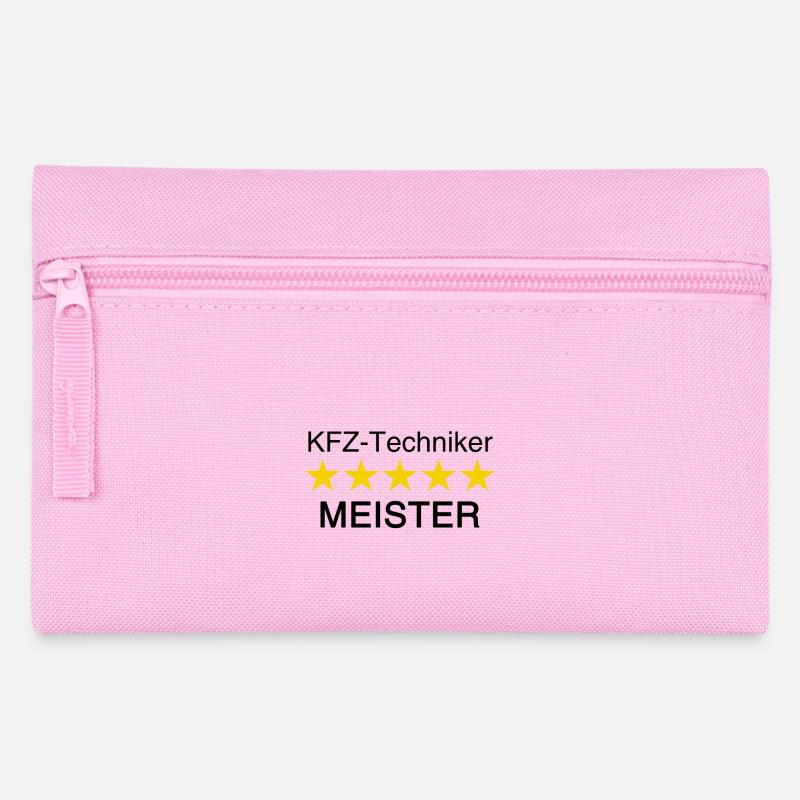 KFZ Techniker Meister - Federtasche - Rosa