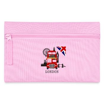 England, London, sightseeing, - Pencil Case - pink - Front