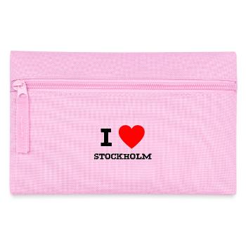 i love Stockholm - Federtasche - Rosa - Vorne