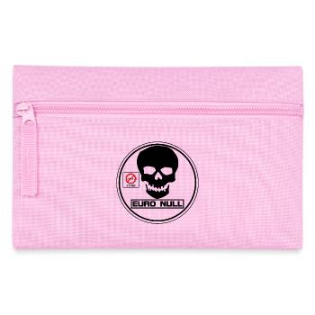 Euro Null Umweltzone Umweltplakette Feinstaub Zone - Federtasche - Rosa - Vorne