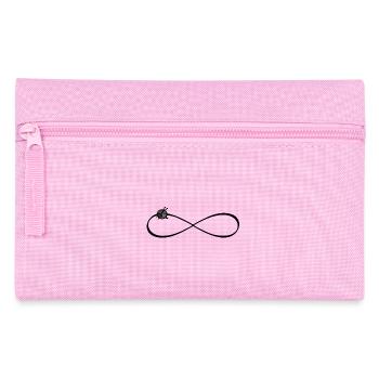 Knitting wool knitting needles infinity infinity - Pencil Case - pink - Front