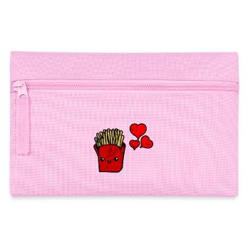 L'amour de la patate douce délavées idée cadeau - Trousse - rose - Devant
