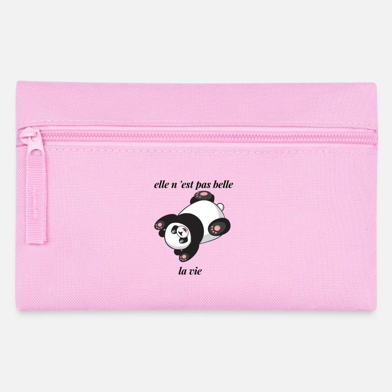 elle n 'est pas belle la vie - Trousse - rose