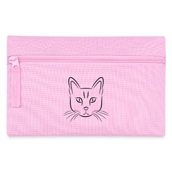 Katze - Federtasche - Rosa - Vorne