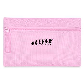 Evolution to the Soldier T-Shirt Gift - Pencil Case - pink - Front