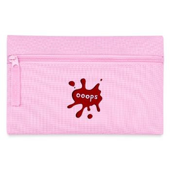 Fleck ooops dunkelrot - Federtasche - Rosa - Vorne