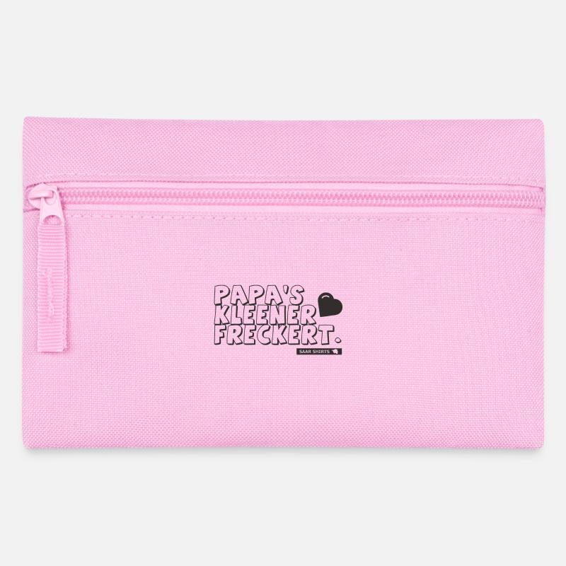 Papas kleener Frecker dunkel - Federtasche - Rosa
