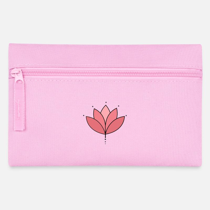 fleur de lotus - Trousse - rose