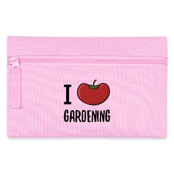 Jardinier jardinier j'aime cadeau jardin de tomates - Trousse - rose - Devant