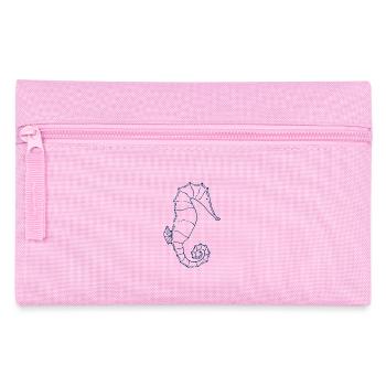 Underwater World "SEEPFERD" sea creatures SHIRT - Pencil Case - pink - Front