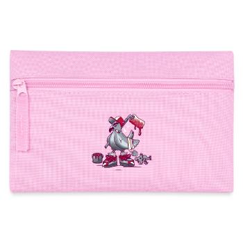 Pigeon de rue - Trousse - rose - Devant