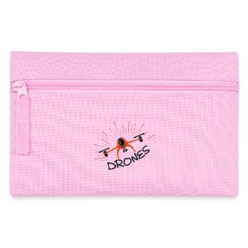 Drohne - Federtasche - Rosa - Vorne