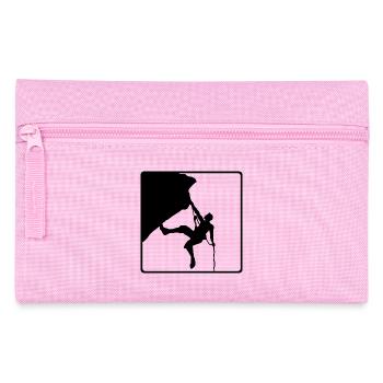 Klettern - Federtasche - Rosa - Vorne