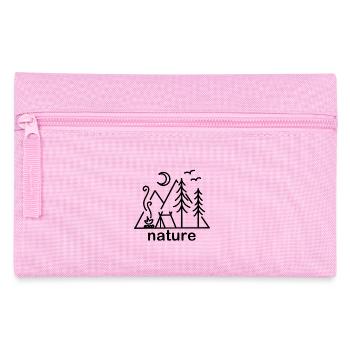 nature nature - Pencil Case - pink - Front