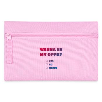Wanna be my Oppa - Trousse - rose - Devant