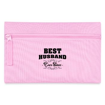 best husband - Pencil Case - pink - Front