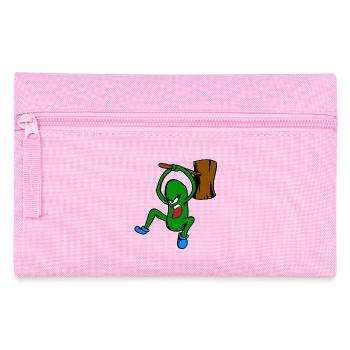 Angry Cucumber - Pencil Case - pink - Front