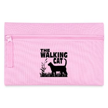 The Walking Cat - Cat - Cat Day - Pencil Case - pink - Front