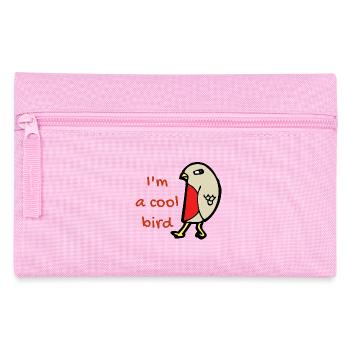 I'ma cool bird bird gift songbird pet - Pencil Case - pink - Front