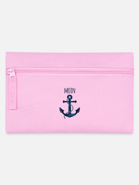 Anker Moin blau - Federtasche - Rosa