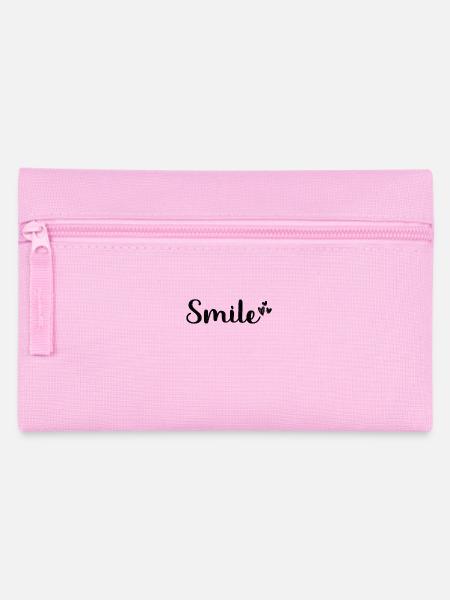 Sprüche - Federtasche - Rosa