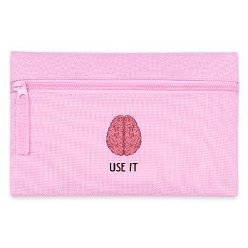 Sprüche - Federtasche - Rosa - Vorne