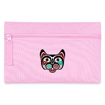 Northwest Pacific coast Haida Kitty - Pencil Case - pink - Front