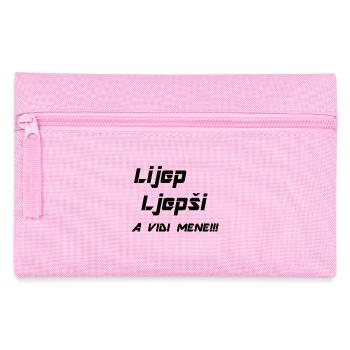 a vidi mene - Federtasche - Rosa - Vorne