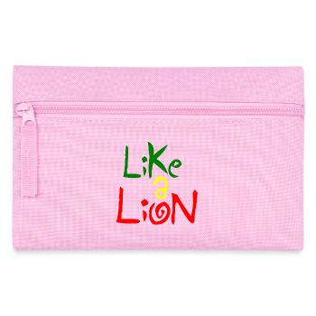Like A Lion - Federtasche - Rosa - Vorne