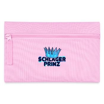 Schlager Prinz Schlagerprinz Volksmusik Statement - Federtasche - Rosa - Vorne