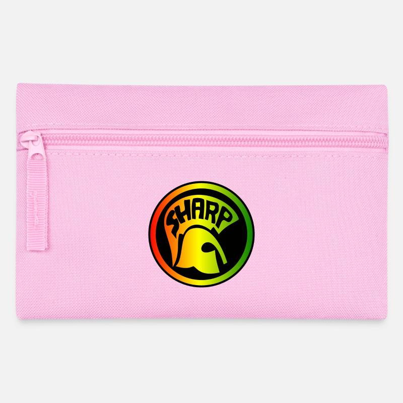SHARP Logo - Federtasche - Rosa