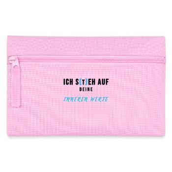 Ärzte Innere Medizin Werte Internist Geschenk - Federtasche - Rosa - Vorne