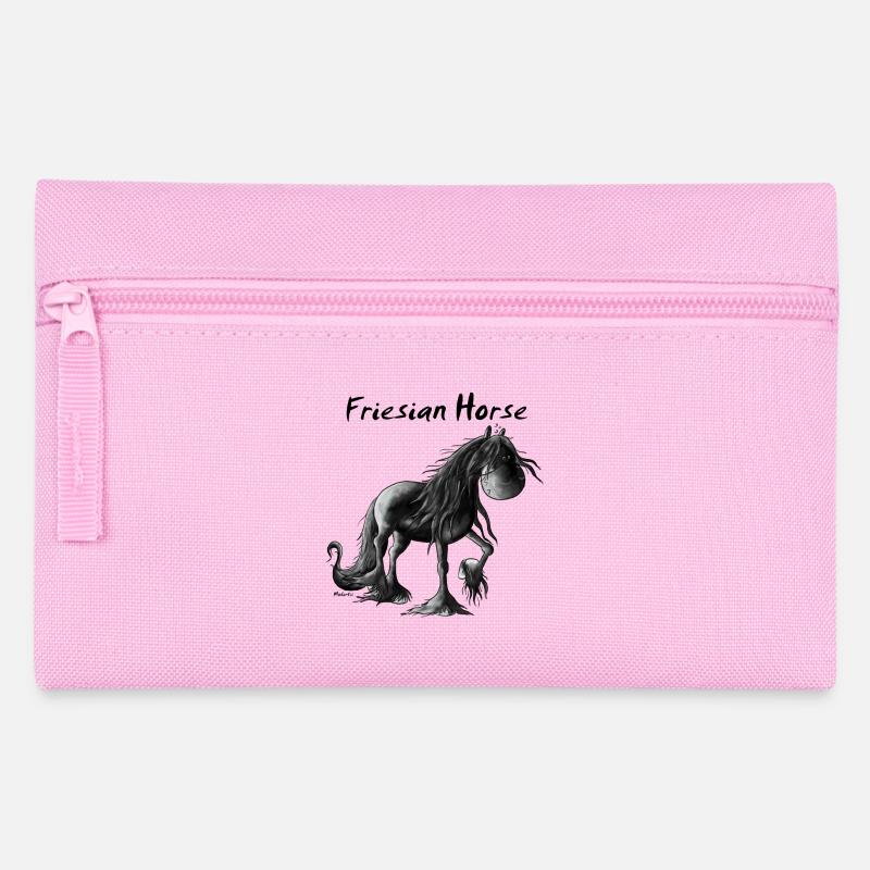 Dôle Frison Cheval - Chevaux - Trousse - rose
