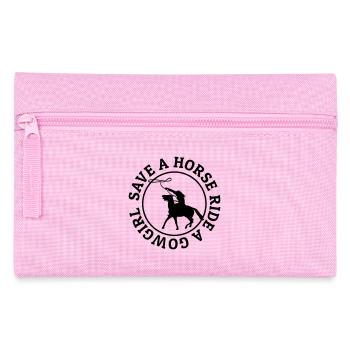 Save a horse ride a - Pencil Case - pink - Front