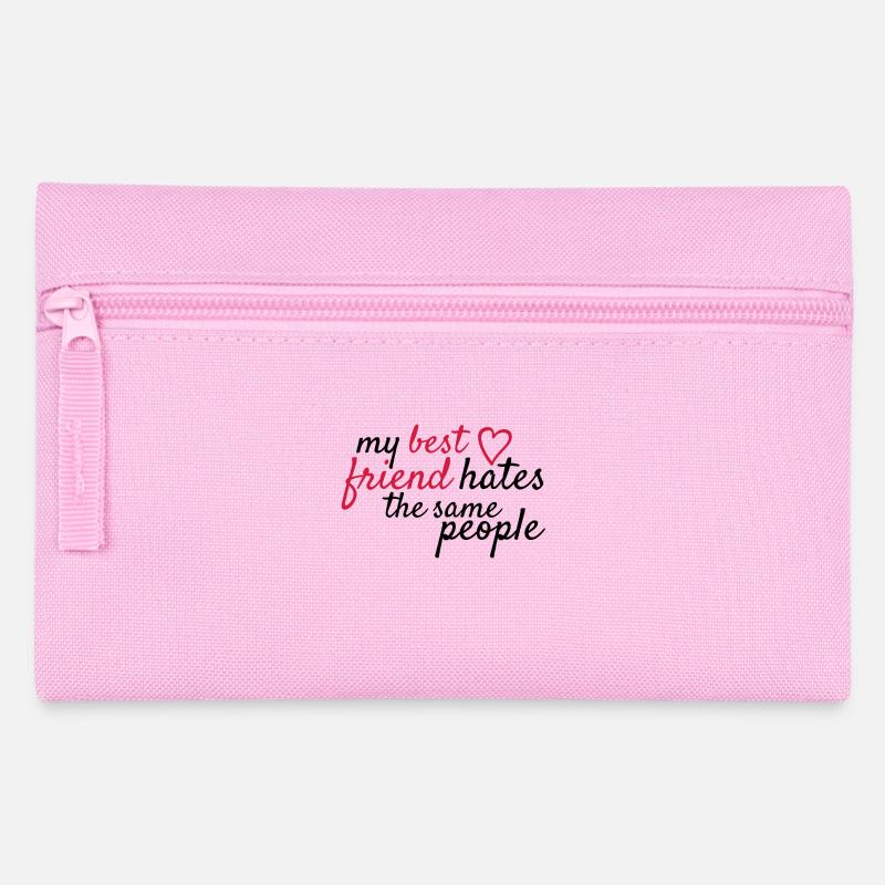 Best friend - Pencil Case - pink