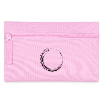 Kreis Schwarz - Federtasche - Rosa - Vorne