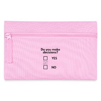 Treffen Sie Entscheidungen - Federtasche - Rosa - Vorne