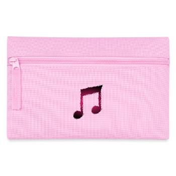 Music musical note - Pencil Case - pink - Front