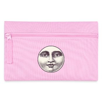 Visage lunaire du court métrage "Le voyage vers la lune" - Trousse - rose - Devant