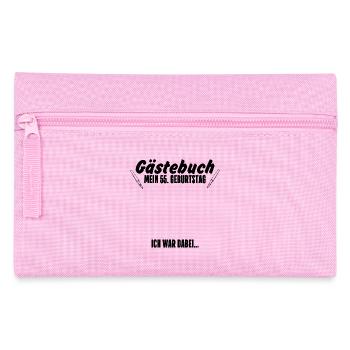 Gästebuch Mein 55. Geburtstag - Federtasche - Rosa - Vorne