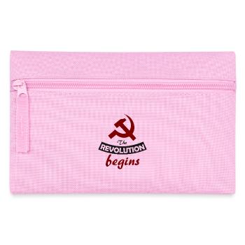 socialiste - Trousse - rose - Devant