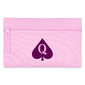 Queen of Spades - Pencil Case - pink - Front