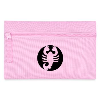 Sternbild Skorpion, Horoskop - Federtasche - Rosa - Vorne